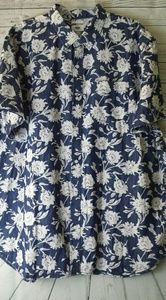 Old Navy Chambray Print Men's Shirt